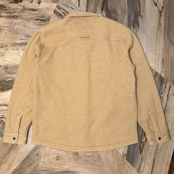 L.L. Bean Katahdin Iron Works Sherpa Lined Shirt Jacket Shacket Men’s Large - Picture 3 of 14